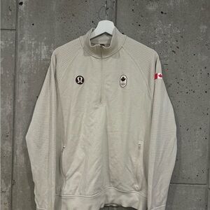 Rare Lululemon Team Canada Quarter Zip Sweatshirt Men’s M